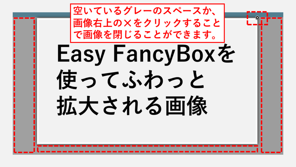 ワードプレスで画像をクリックしたら拡大するプラグイン　Easy FancyBox